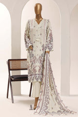 Sada Bahar Stitched 3 Piece Printed Lawn Vol-12 Suit-PR-1172-LEMON