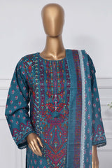 Sada Bahar Stitched 3 Piece Printed Lawn Vol-01 Suit-PR-1290-S.Green