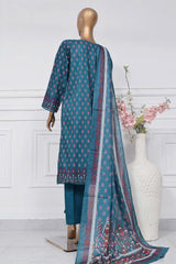 Sada Bahar Stitched 3 Piece Printed Lawn Vol-01 Suit-PR-1290-S.Green