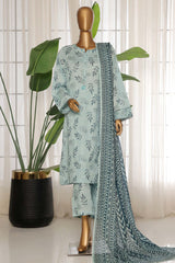 Sada Bahar Stitched 3 Piece Printed Lawn Vol-03 Suit-PR-160-Mint