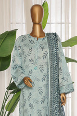 Sada Bahar Stitched 3 Piece Printed Lawn Vol-03 Suit-PR-160-Mint