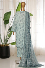 Sada Bahar Stitched 3 Piece Printed Lawn Vol-03 Suit-PR-160-Mint