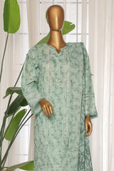 Sada Bahar Stitched 3 Piece Printed Lawn Vol-03 Suit-PR-2736-Mint