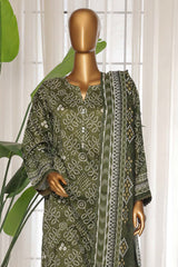 Sada Bahar Stitched 3 Piece Printed Lawn Vol-03 Collection'2025-PR-2738-Mehndi