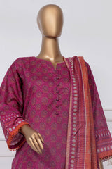 Sada Bahar Stitched 3 Piece Printed Lawn Vol-01 Suit-PR-2764-Atishi