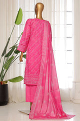 Sada Bahar Stitched 3 Piece Printed Lawn Vol-03 Collection'2025-PR-2777-Dark Pink