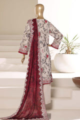 Sada Bahar Stitched 3 Piece Printed Lawn Vol-01 Suit-PR-4486 SKIN