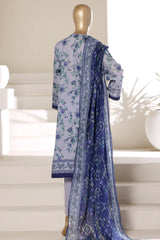 Sada Bahar Stitched 3 Piece Printed Lawn Vol-01 Suit-PR-4490 FEROZI