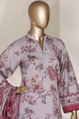 Sada Bahar Stitched 3 Piece Printed Lawn Vol-03 Suit-PR-4500-LALIC