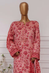 Sada Bahar Stitched 3 Piece Printed Lawn Vol-04 Collection'2025-PR-5274-Pink