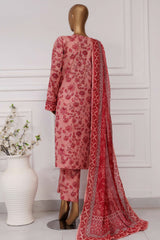 Sada Bahar Stitched 3 Piece Printed Lawn Vol-04 Collection'2025-PR-5274-Pink