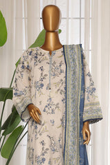 Sada Bahar Stitched 3 Piece Printed Lawn Vol-03 Collection'2025-PR-9509-Skin