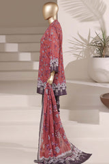 Sada Bahar Stitched 3 Piece Printed Lawn Vol-08 Suit-PR-997-T.PINK