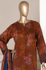 Sada Bahar Stitched 3 Piece Printed Lawn Vol-07 Suit-PR-999-MUSTARD