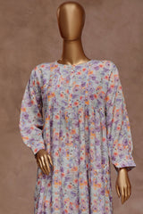 Florence By HZ Stitched 2 Piece Raw Silk Frock Suit-PRF-102