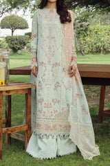 Qalamkar Unstitched 3 Piece Emb Festive Lawn Suit-PS-01-Alizay