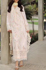 Qalamkar Unstitched 3 Piece Emb Festive Lawn Suit-PS-03-Irsa