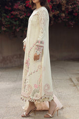 Qalamkar Unstitched 3 Piece Emb Festive Lawn Suit-PS-05-Amaar