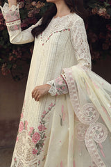 Qalamkar Unstitched 3 Piece Emb Festive Lawn Suit-PS-05-Amaar