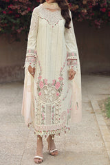Qalamkar Unstitched 3 Piece Emb Festive Lawn Suit-PS-05-Amaar