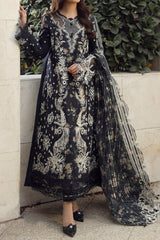 Qalamkar Unstitched 3 Piece Emb Festive Lawn Suit-PS-07-Hamna