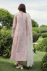 Qalamkar Unstitched 3 Piece Emb Festive Lawn Suit-PS-09-Farva