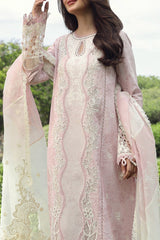 Qalamkar Unstitched 3 Piece Emb Festive Lawn Suit-PS-09-Farva