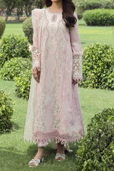 Qalamkar Unstitched 3 Piece Emb Festive Lawn Suit-PS-09-Farva