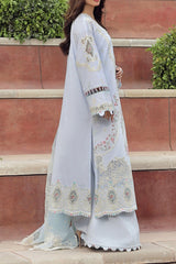 Qalamkar Unstitched 3 Piece Emb Festive Lawn Suit-PS-10-Zaib