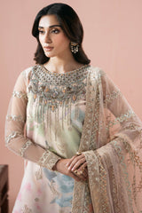 Rangeen By Ramsha Unstitched 3 Piece Luxury Festive Formals Vol-01 Suit-PS-105