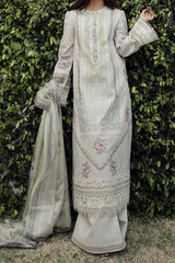 Qalamkar Unstitched 3 Piece Emb Festive Lawn Suit-PS-11-Rinnah