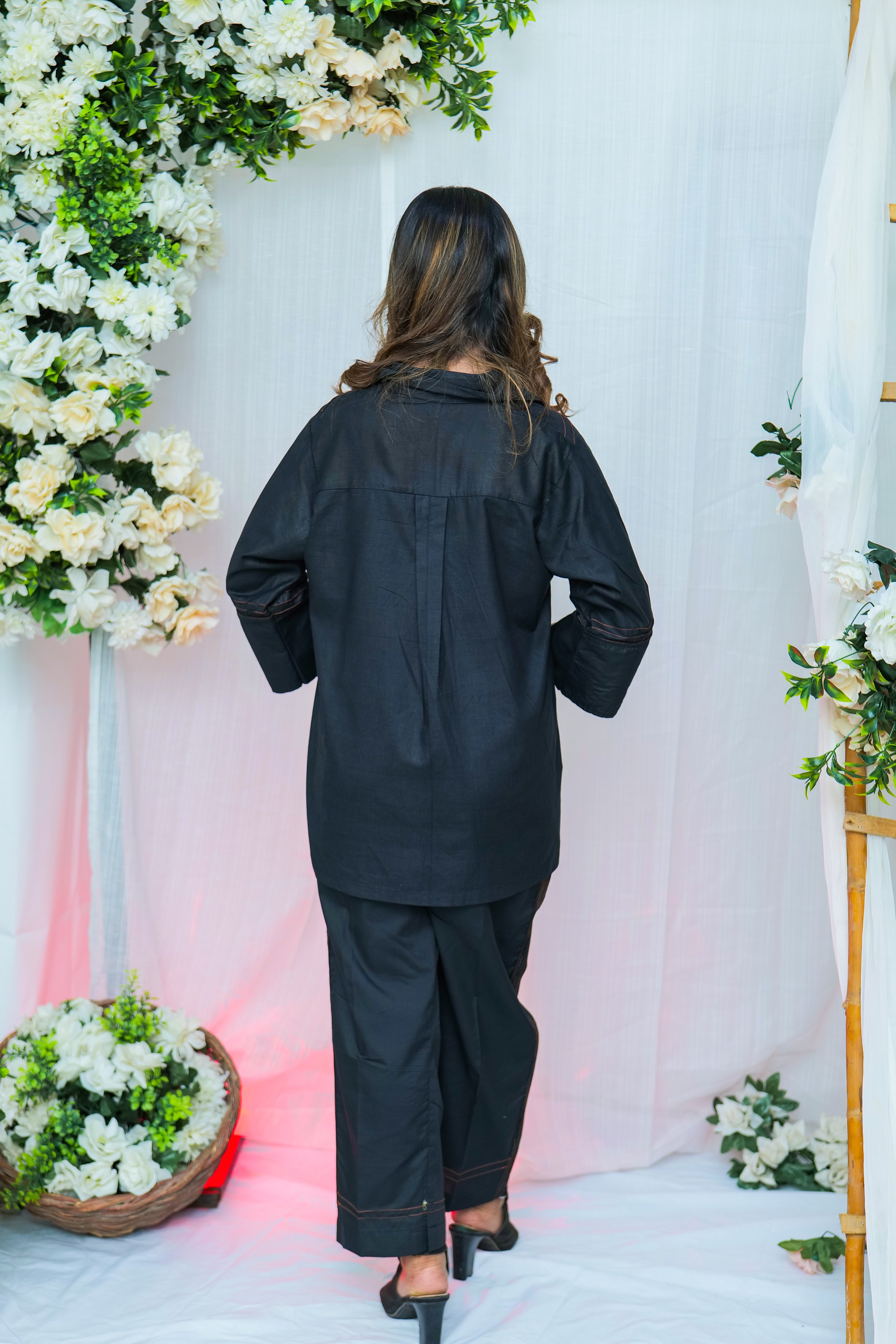 Suitsu Stitched Co Ords Collection-Eclipse 2-Piece Set