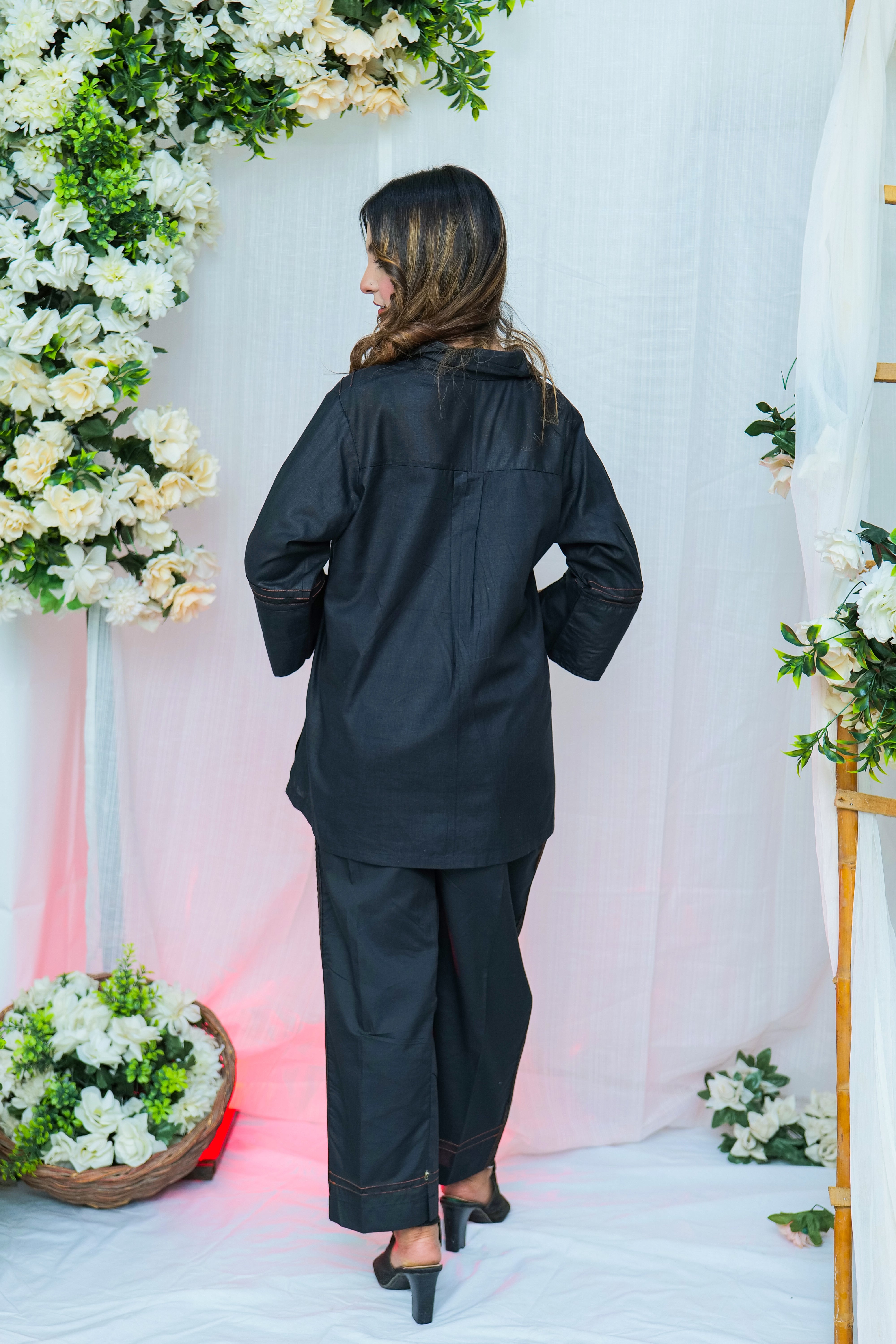 Suitsu Stitched Co Ords Collection-Eclipse 2-Piece Set