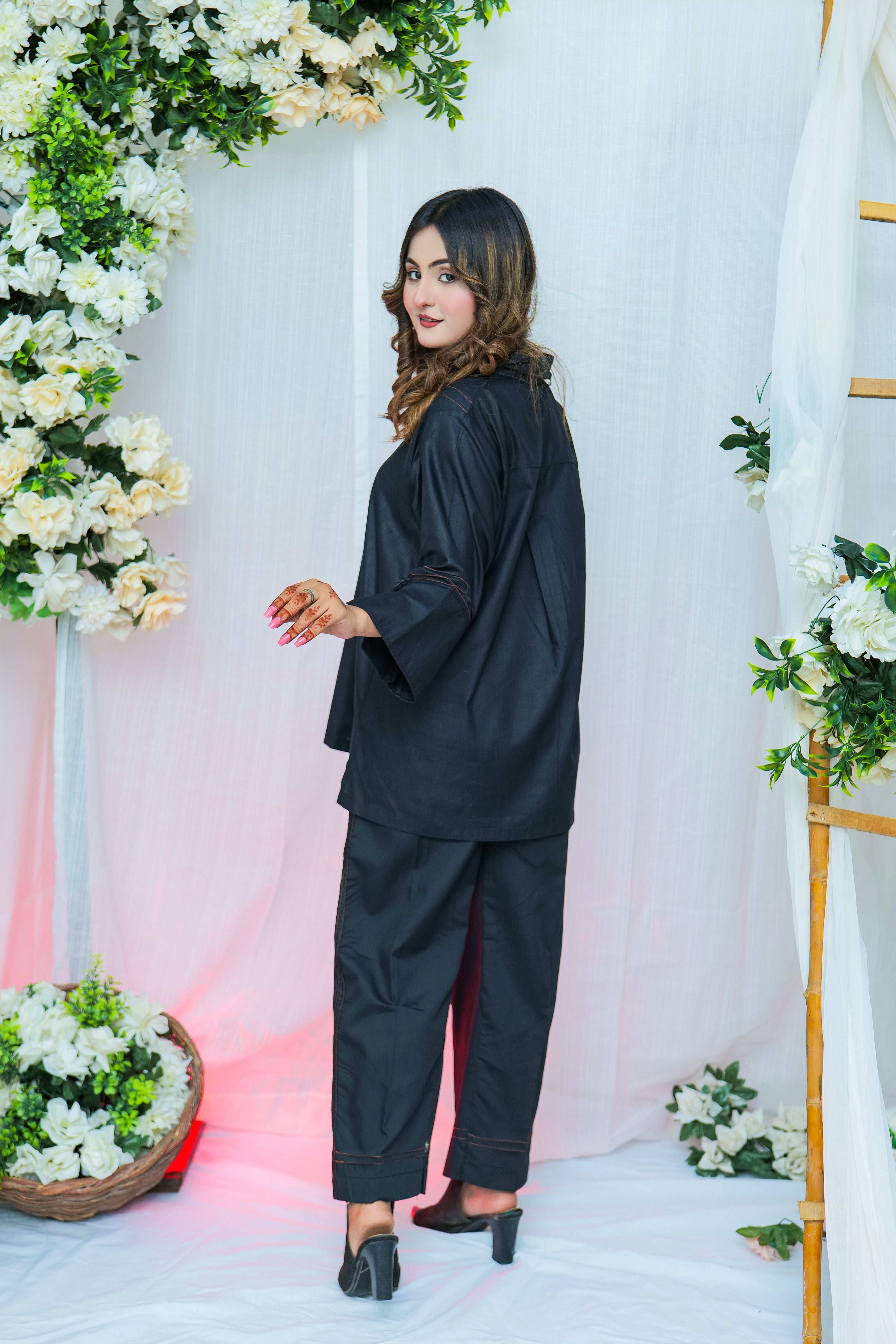 Suitsu Stitched Co Ords Collection-Eclipse 2-Piece Set