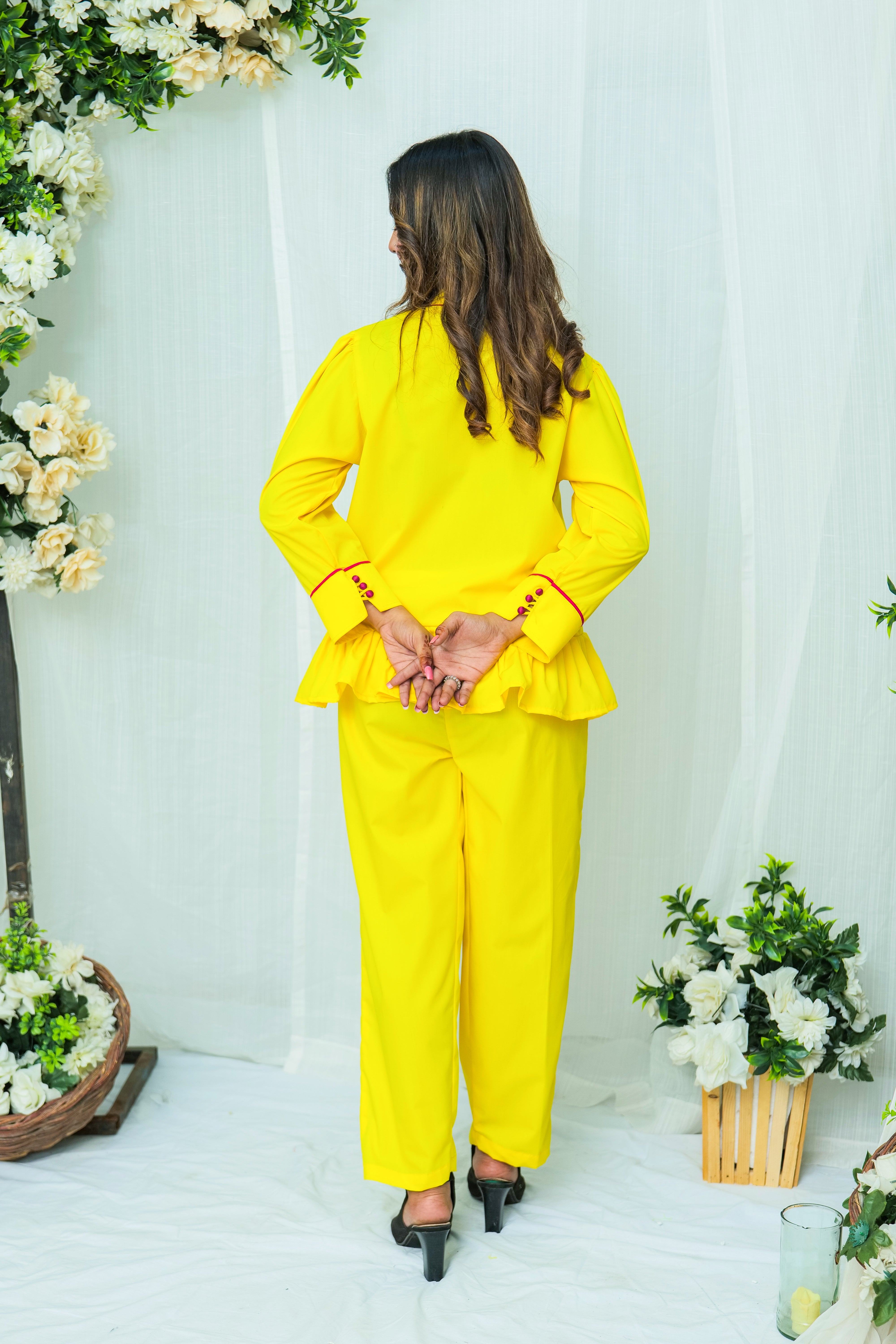 Suitsu Stitched Co Ords Collection-Sunbeam 2-Piece Set