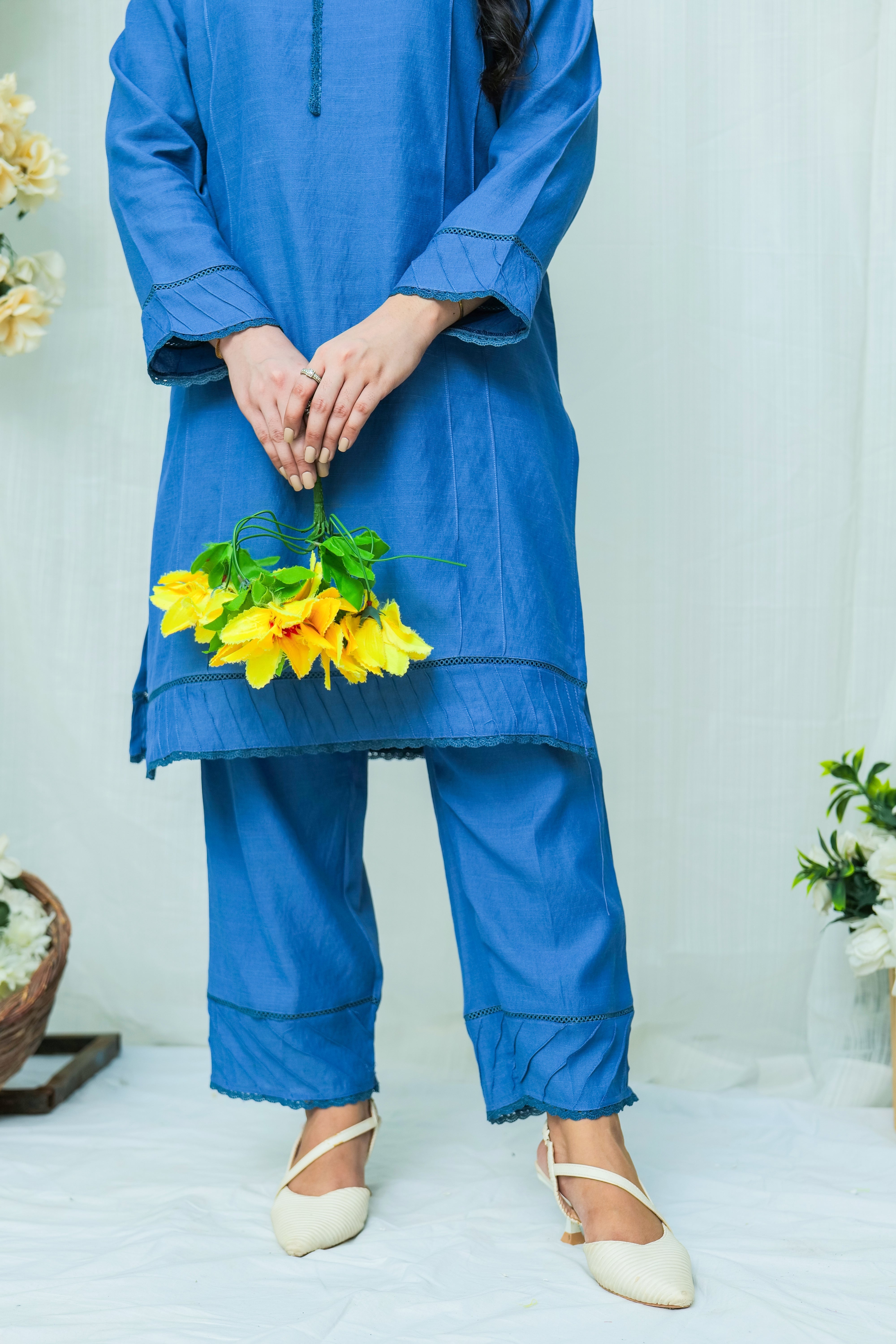 Suitsu Stitched Co Ords Collection-Sora 2-Piece Set