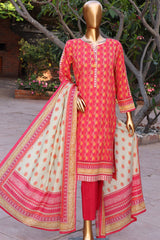 Gardenia By HZ Stitched 3 Piece Printed Lawn Collection'2024-PSL-425