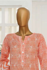 Printkari By HZ Stitched 3 Piece Chikankari Vol-06 Collection'2025-PTR-3P-830