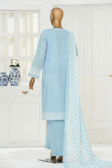 Printkari By HZ Stitched 3 Piece Chikankari Vol-06 Collection'2025-PTR-3P-831