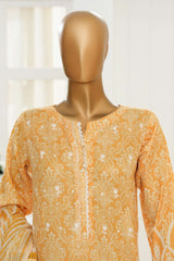 Printkari By HZ Stitched 3 Piece Chikankari Vol-06 Collection'2025-PTR-3P-832
