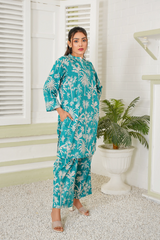 Qurb Stitched 2 Piece Summer Collection'2025-Palm