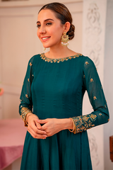 Zaaviay Stitched Eid Collection 2022  Parvaneh (Three Piece)