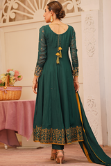 Zaaviay Stitched Eid Collection 2022  Parvaneh (Three Piece)
