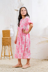 Sprinkles Stitched 1 Piece Summer Shirts Kids Collection'2025-Pastel Blooms