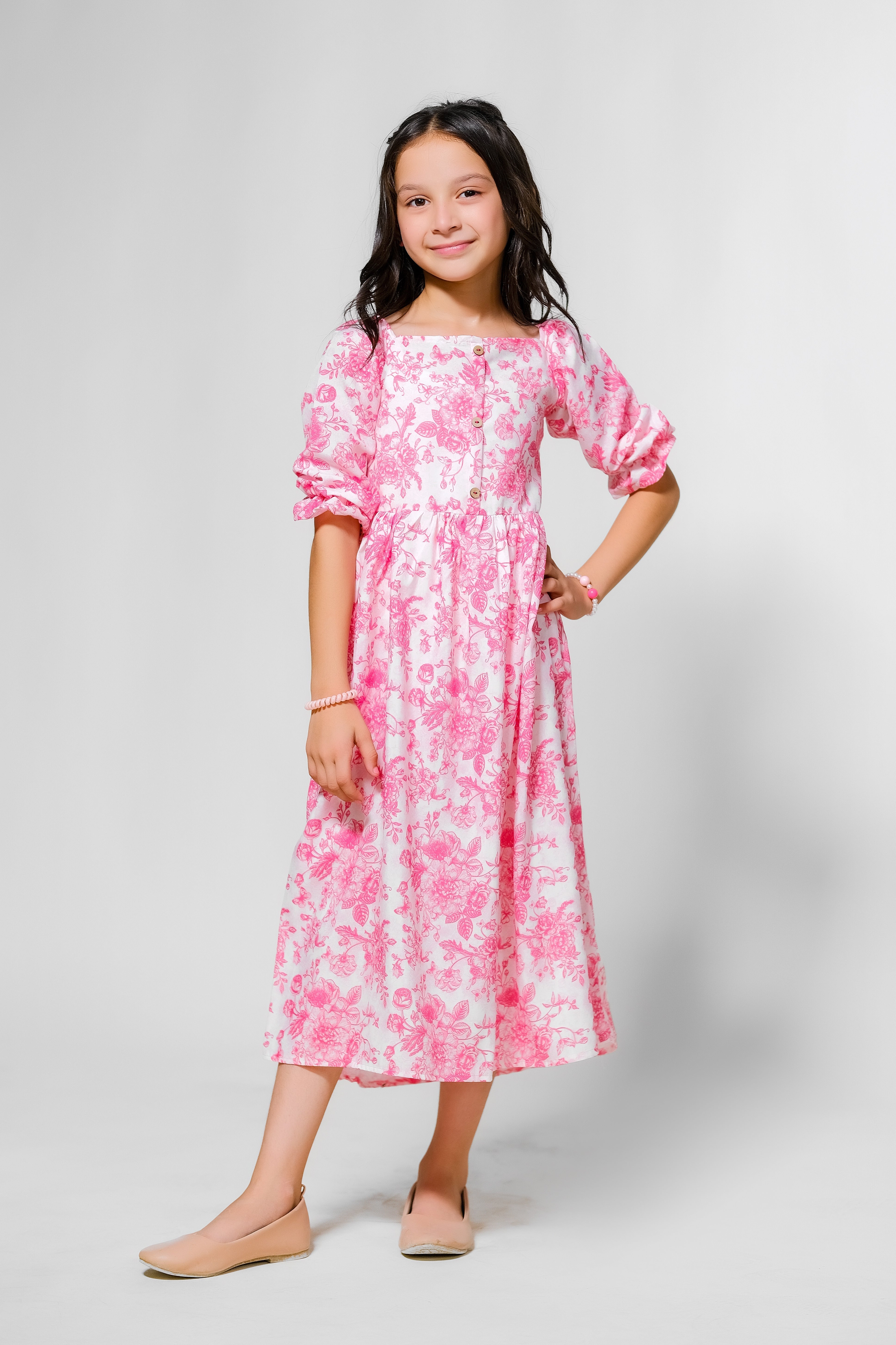 Sprinkles Stitched 1 Piece Summer Shirts Kids Collection'2025-Pastel Blooms