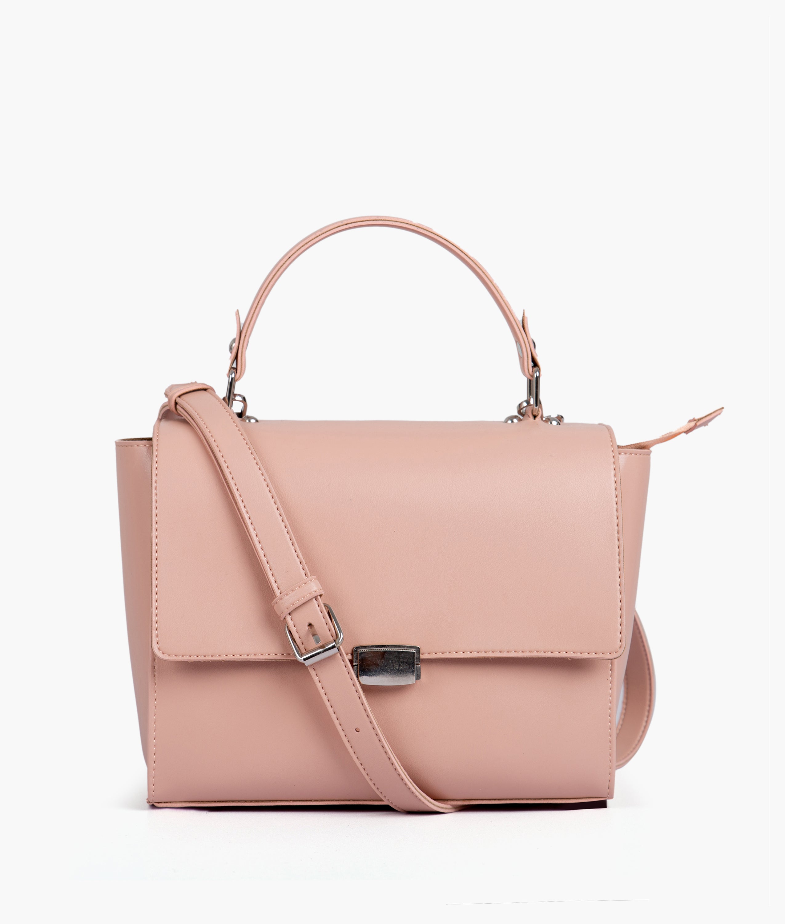 RTW Creation - Peach mini messenger bag