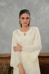 Serena by Madiha Gohar Stitched Summer Suit-Pearl Glow