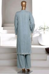 Vybe By Sada Bahar Stitched Co Ords Premium Winter Fabric Suit-MEK-251-SKY