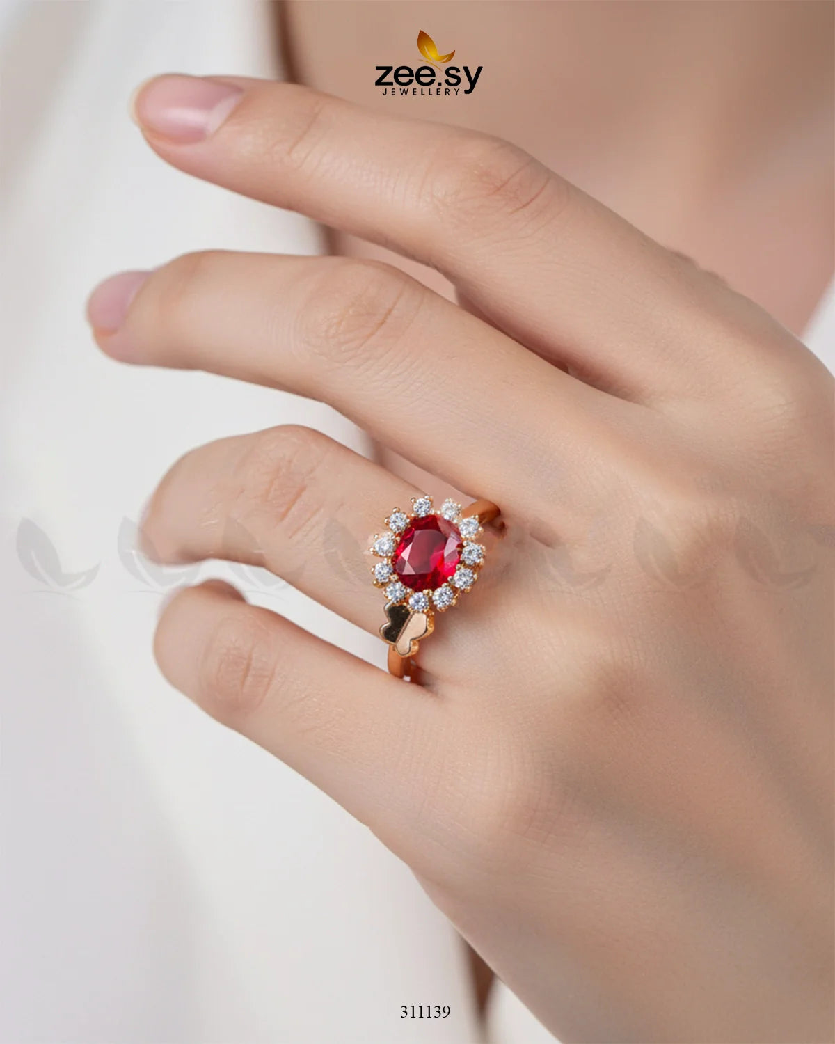 Peony Ring - Zeesy Jewellery