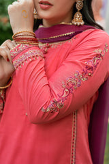 Mehndi Lagai Omal By Komal Stitched 3 Piece Wedding Formals Suit-Dilruba